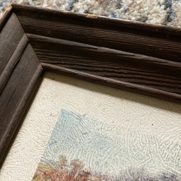 Rare Antique Edmund Osthaus “Dog Hunting in a Field” Litho Print - Picture 9 of 14